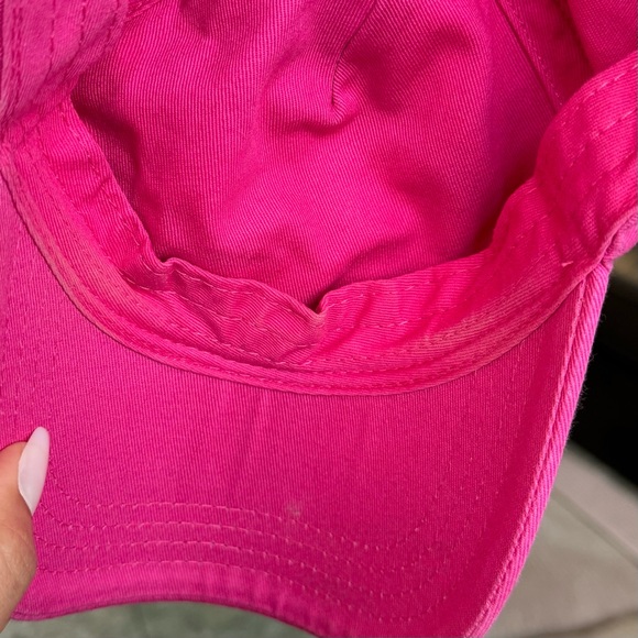 Ganni x Juicy Couture Pink Rhinestone Cap - Picture 3 of 5